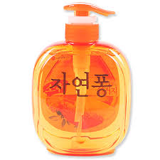 LG)자연퐁 소취 설거지 (오렌지) 490ml